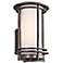 Kichler Pacific Edge 13" High Bronze Outdoor Wall Sconce