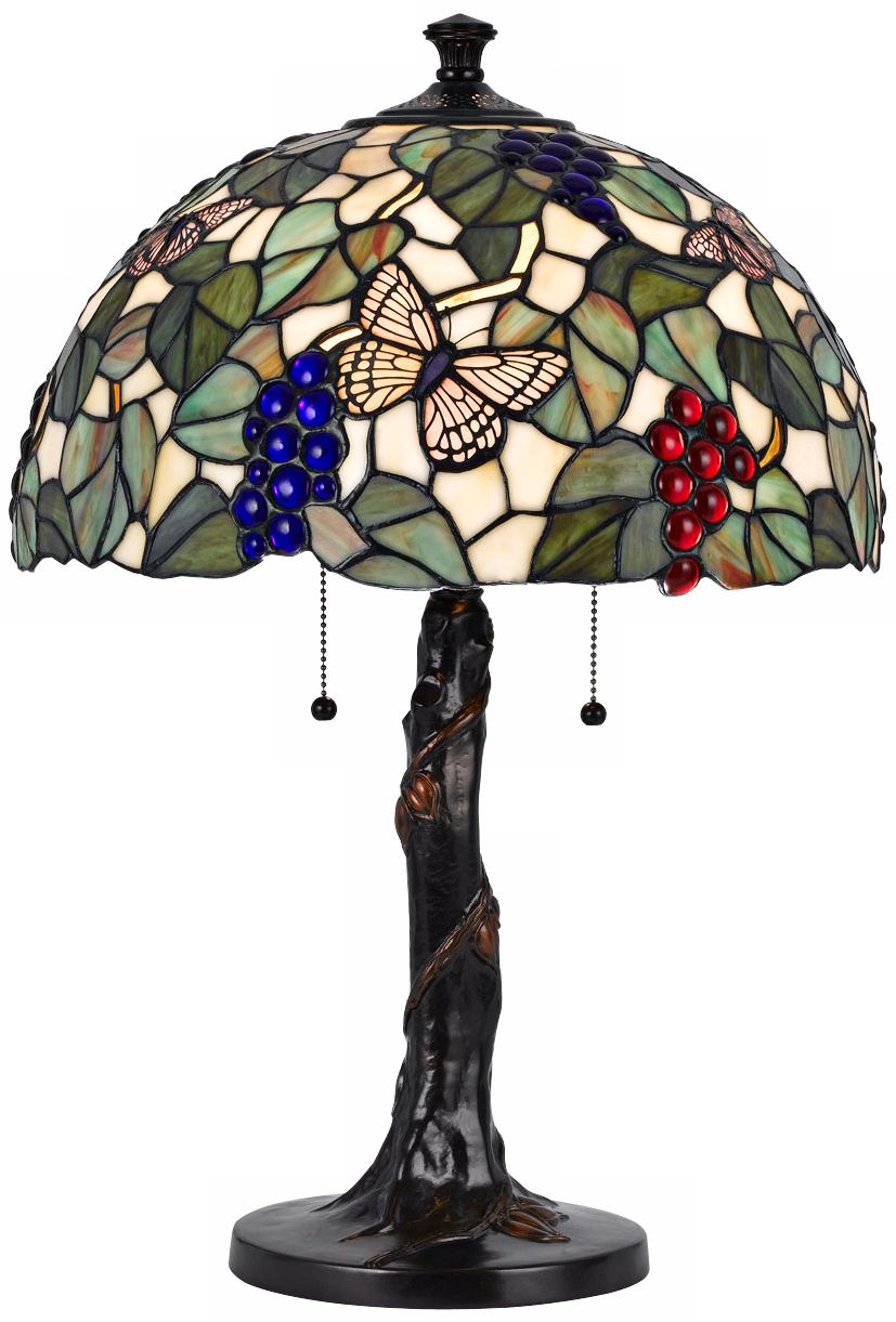 Fruit Tree Tiffany Style Dark Bronze Table Lamp W5975 Lamps Plus