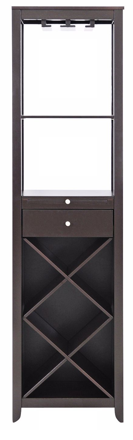 Austin Tall Modern Wine Tower – Stylish Storage Cabinet