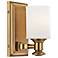 Harbour Point 4 3/4" Wide Liberty Gold Wall Sconce