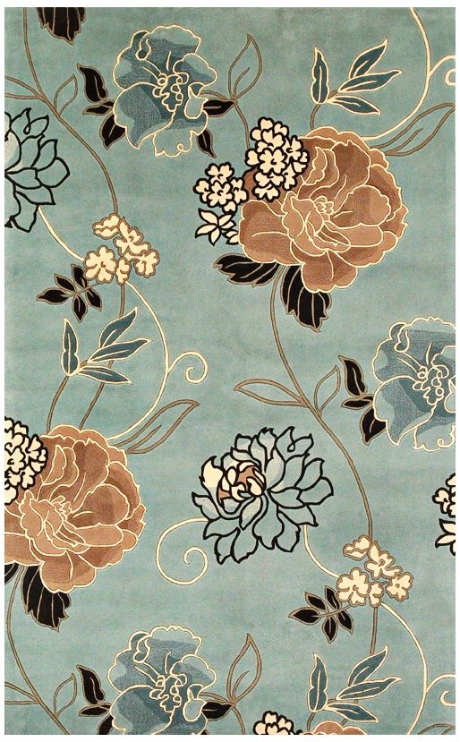 Catalina Collection Blue Paradise Area Rug