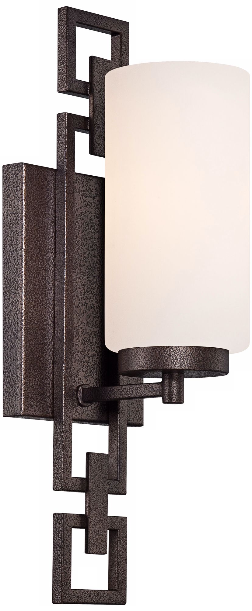 Del Ray 5" Wide Flemish Bronze Wall Sconce