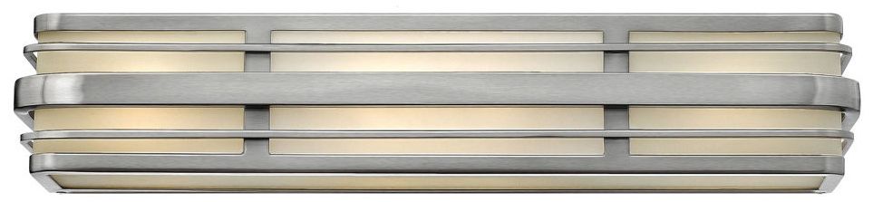 Hinkley Winton 4-Light 26 1/4" Wide Nickel Vanity Light