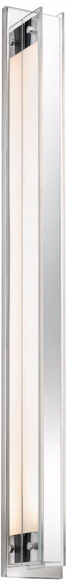 Sonneman Accanto 40 1/4" High Chrome Vanity Bath Light