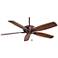 52" Minka Aire Kola Dark Brushed Bronze Pull Chain Ceiling Fan