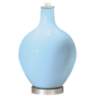 Wild Blue Yonder Ovo Table Lamp with Organza Black Shade