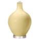 Butter Up - Satin Light Gray Shade Ovo Table Lamp