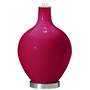 French Burgundy Ovo Table Lamp