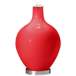 Poppy Red Ovo Table Lamp