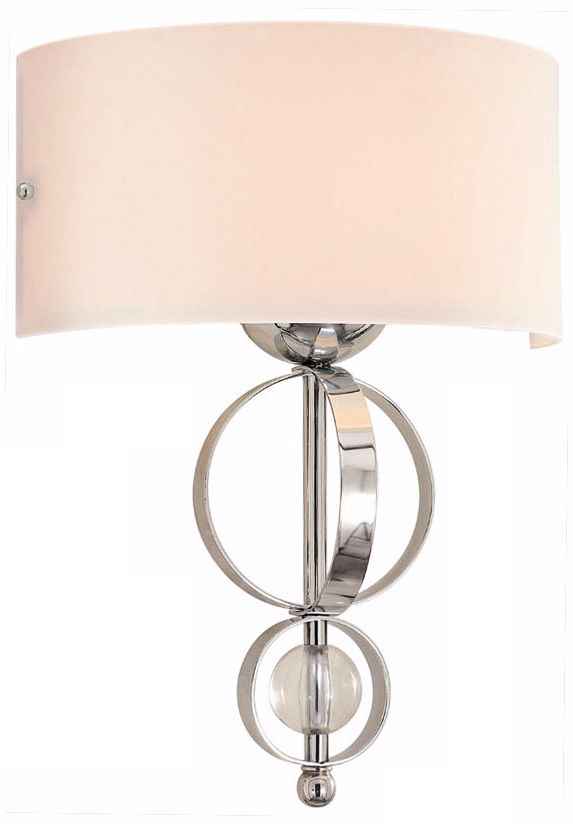 Cerchi Collection 17" High Chrome Wall Sconce