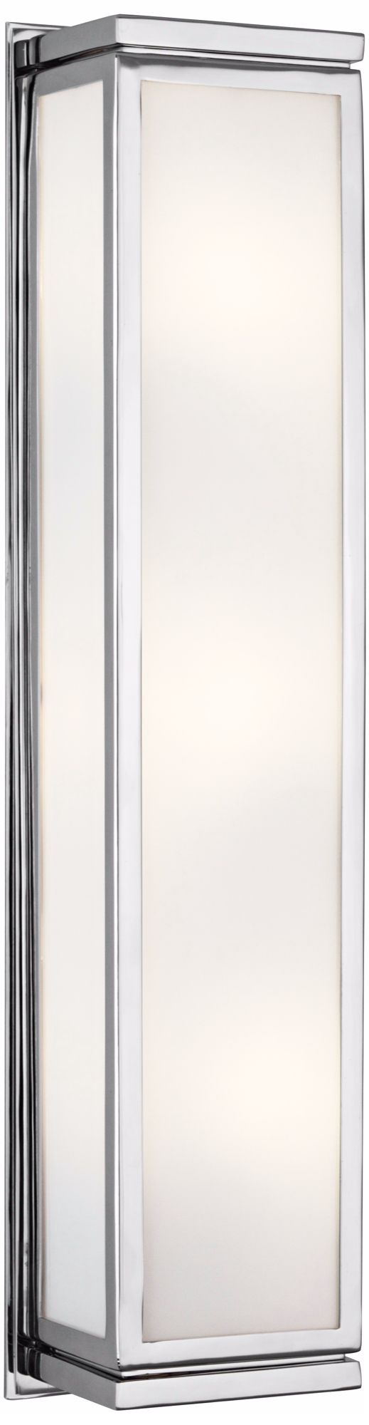 Robert Abbey Bradley 25" High Chrome Wall Sconce