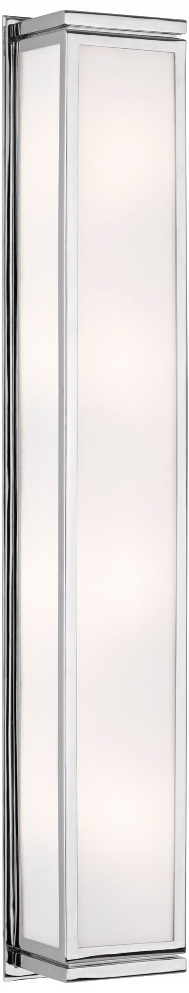 Robert Abbey Bradley 34 1/4" High Nickel Wall Sconce