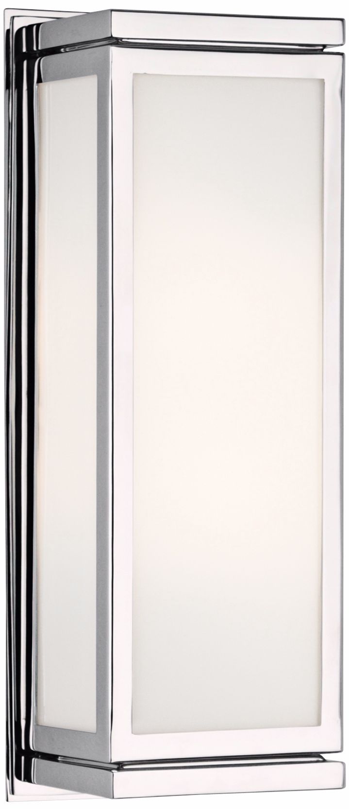 Robert Abbey Bradley 15 1/4" High Chrome Wall Sconce