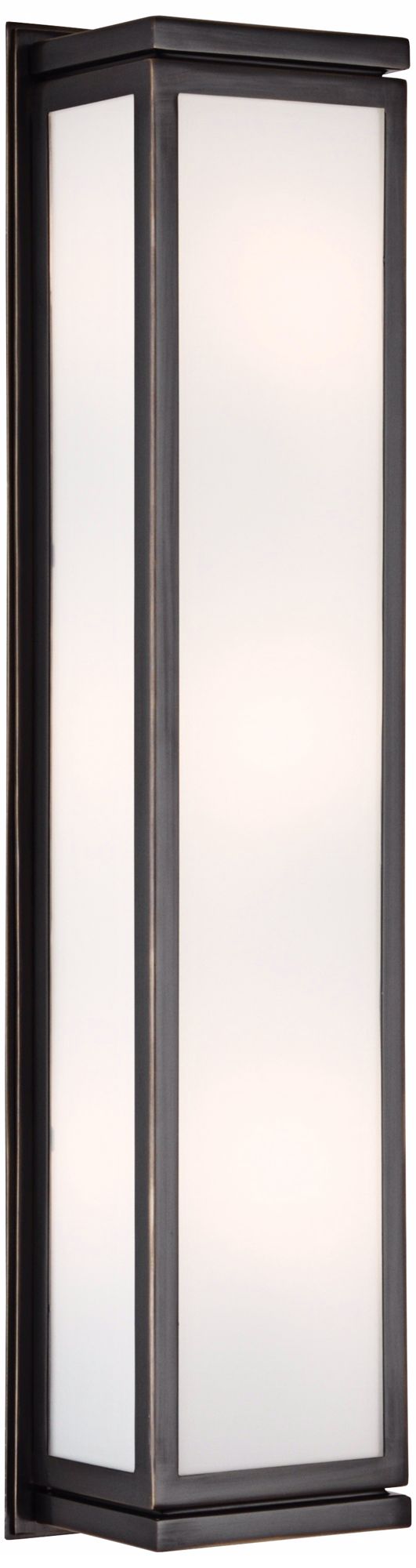 Robert Abbey Bradley 25" High Bronze Wall Sconce