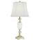 Vienna Full Spectrum Crystal and Brass Table Lamp