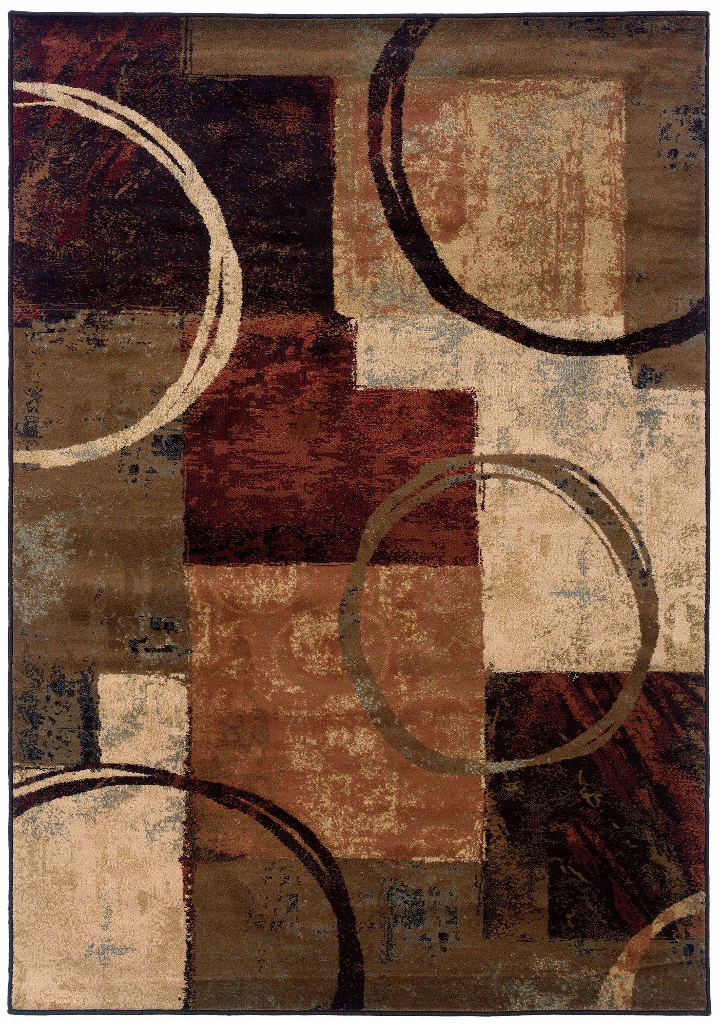 Oriental Weavers Hudson 2544B Modern Area Rug
