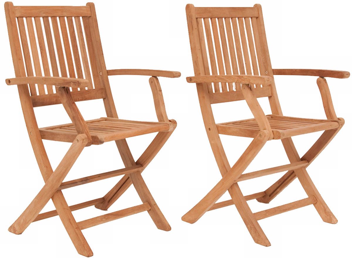 Teak Isleworth Outdoor Folding Armchair