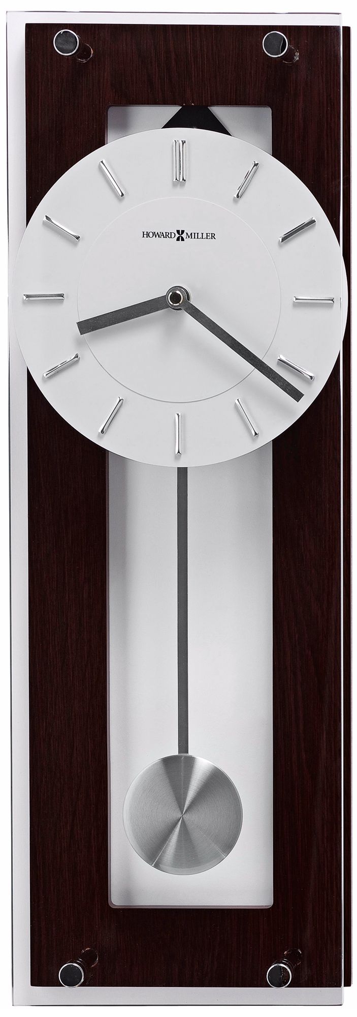 Howard Miller Emmett 19" High Wenge Wall Clock