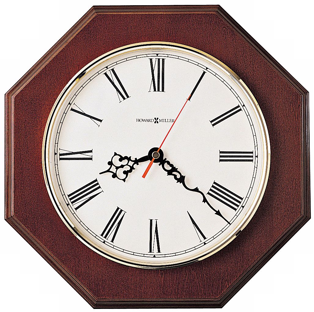 Howard Miller Ridgewood 11 1/2" Wide Oak Wall Clock
