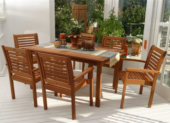 Forli Rectangular 7-Piece Patio Dining Set