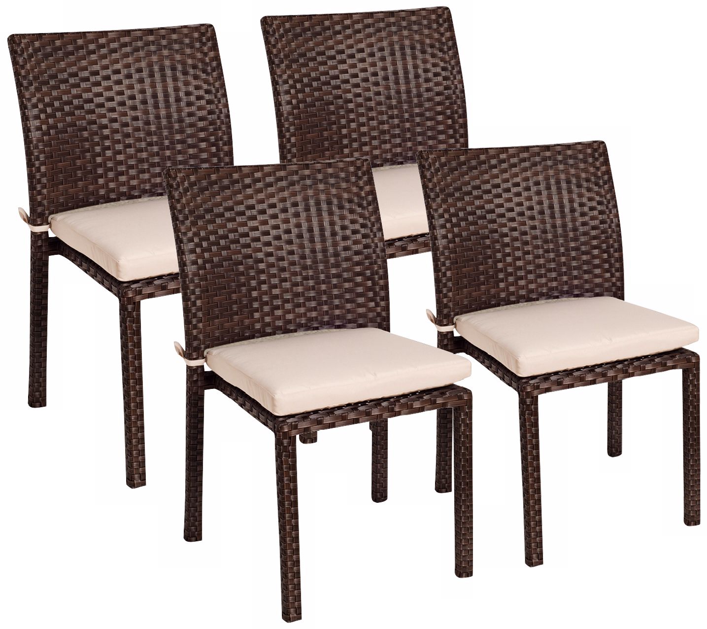 Vicento Set of 4 Outdoor Side Chairs