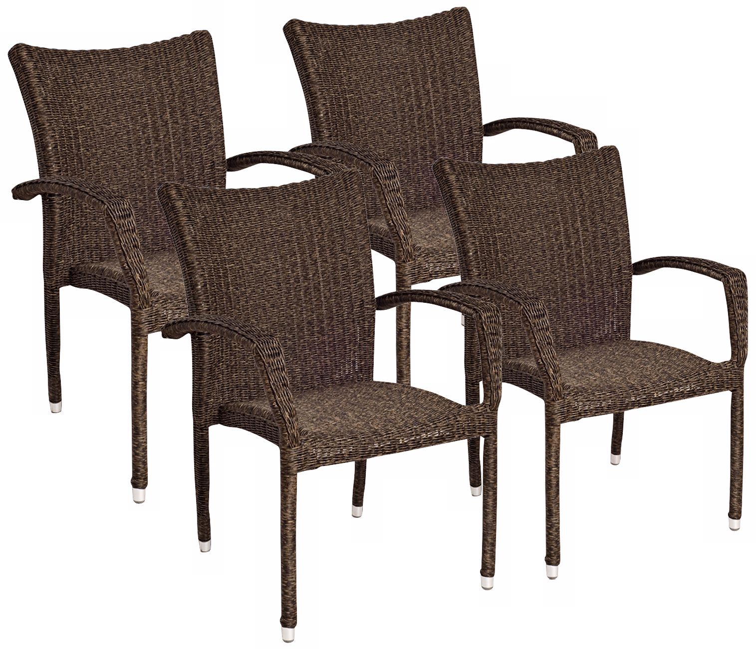 Cameo Set of 4 Armchairs – Stylish Dining Chairs for Home Decor