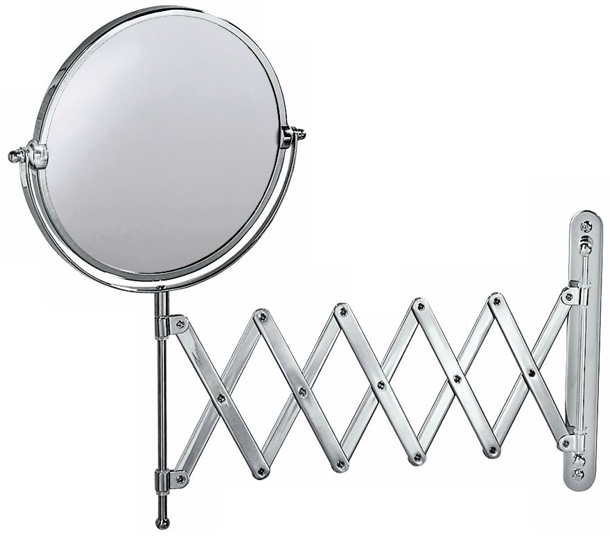 Gatco Chrome Swivel Accordion Wall Mirror X6717 Lamps Plus