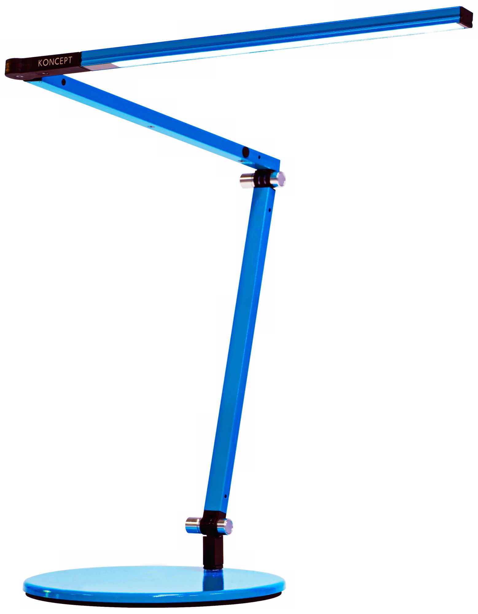 Koncept Gen 3 ZBar Mini Warm Light LED Desk Lamp Blue X7075 Lamps