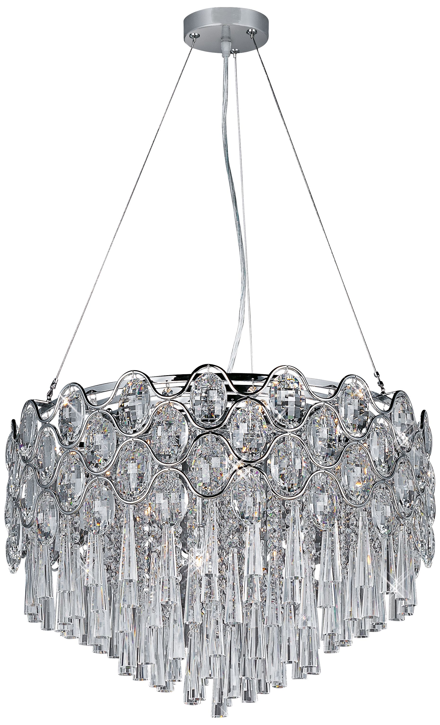 Maxim Jewel 20Light 22"W Crystal Pendant Light X8181 Lamps Plus
