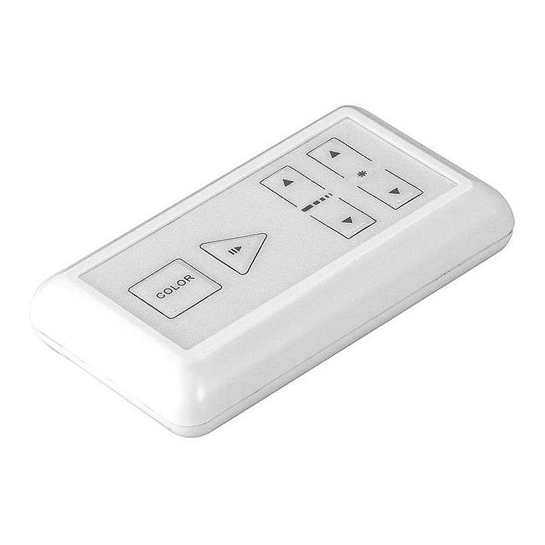 Image 1 WAC InvisiLED 4" Wide White Outdoor Wireless Controller