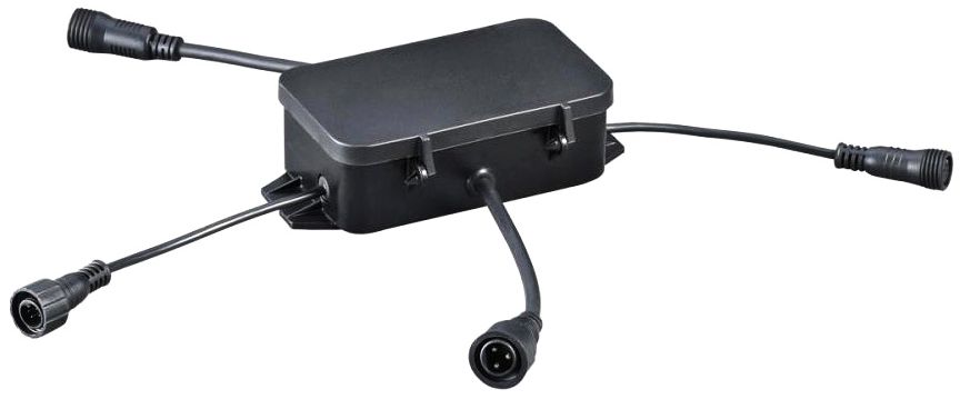 WAC InvisiLED 4" Wide Black Outdoor Master Controller