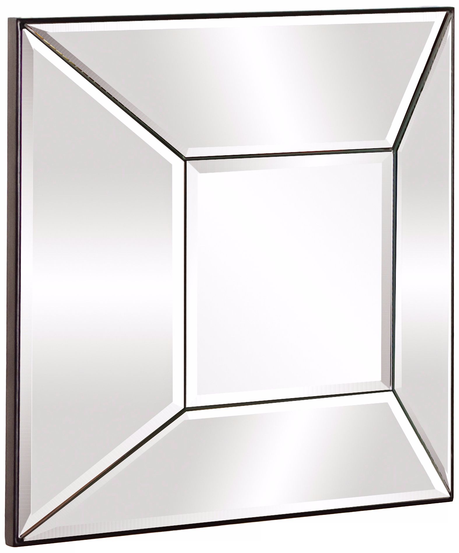 Howard Elliott Stephen Mirror Frame 17" Square Wall