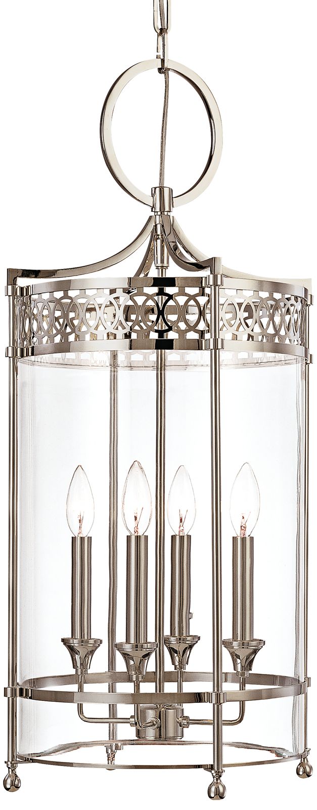 Hudson Valley Amelia 13 1/4" Wide Polished Nickel Pendant