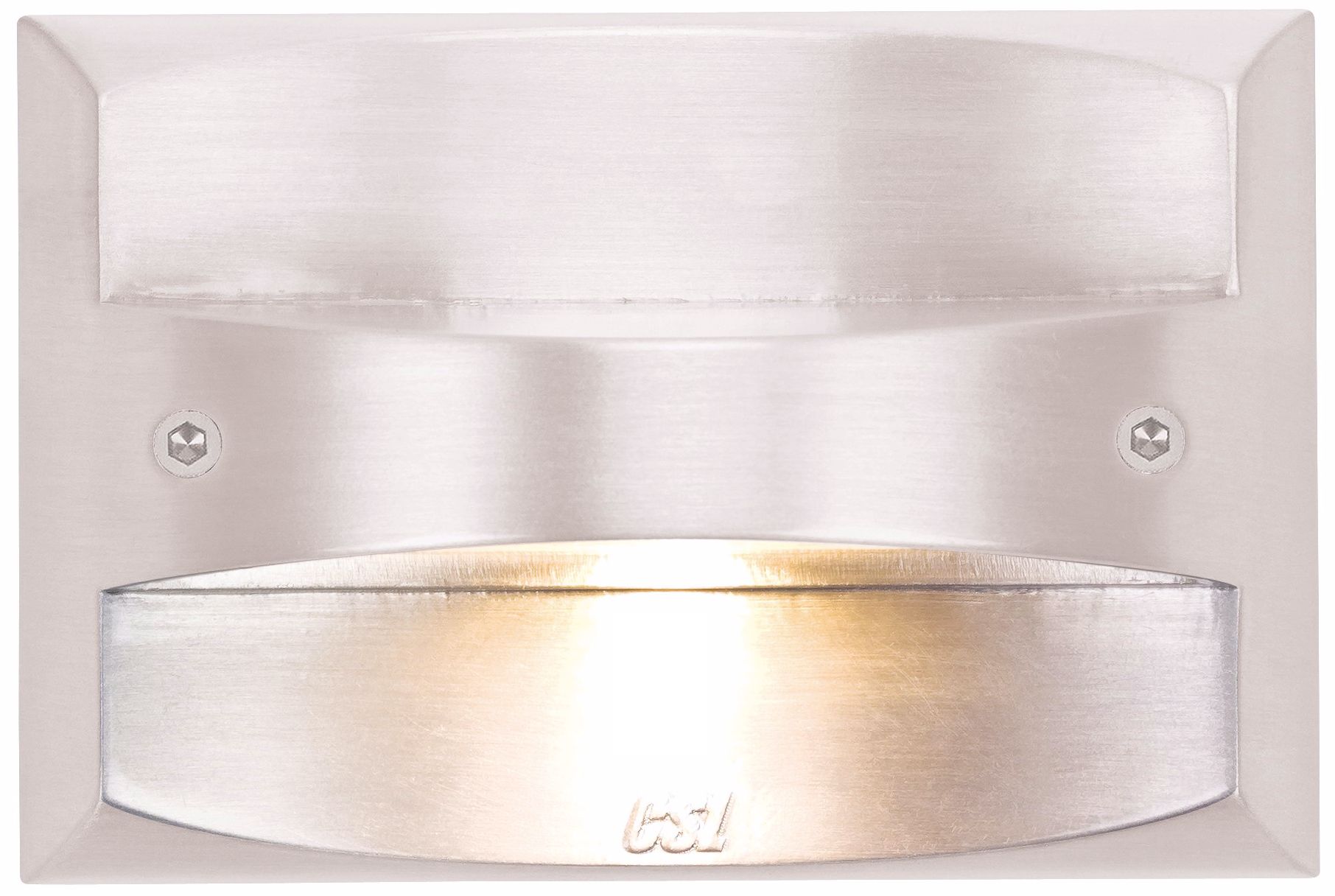 Matte White 4 1/2" Wide LED Rectangle Outdoor Step Light