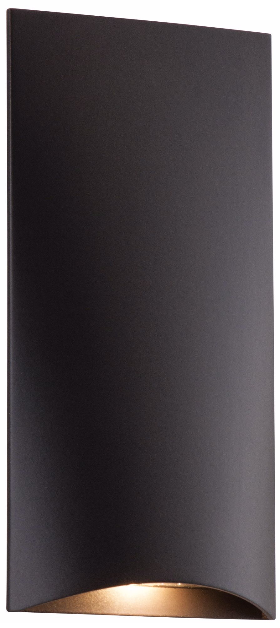 Deep Bronze Vertical 4 3/4" High LED Step Light