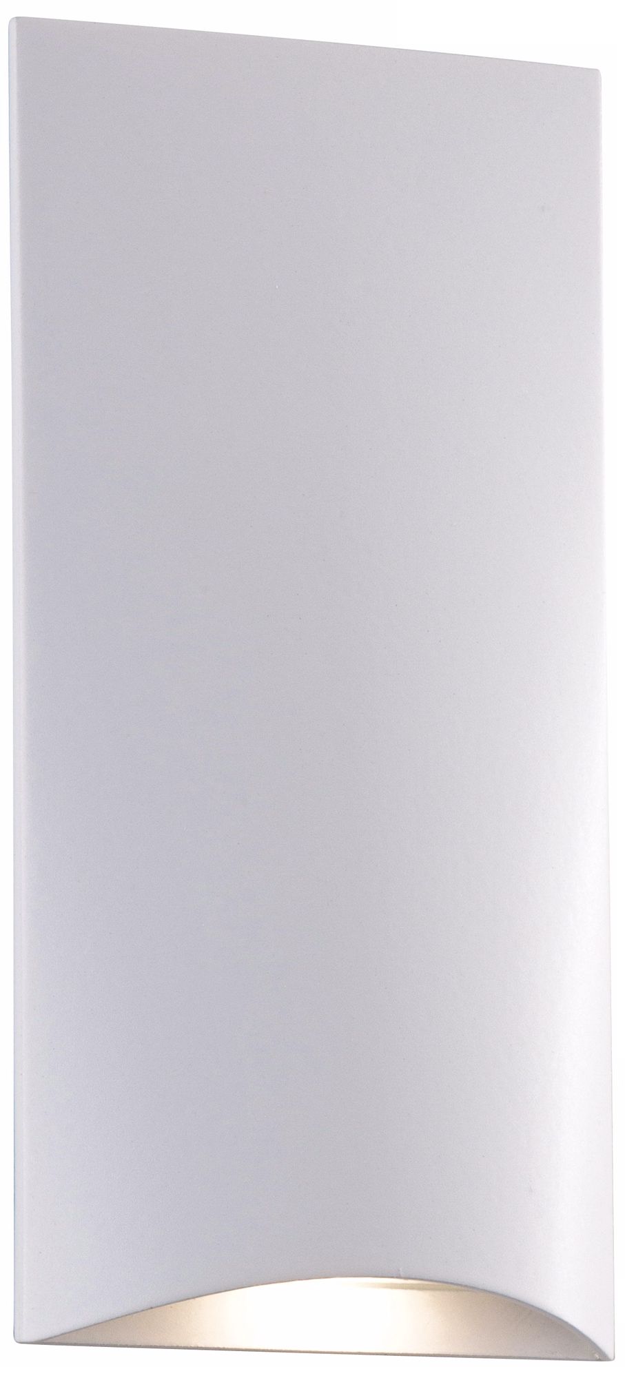 White Vertical 4 3/4" High LED Step Light