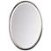 Uttermost Casalina Nickel 22" x 32" Oval Wall Mirror