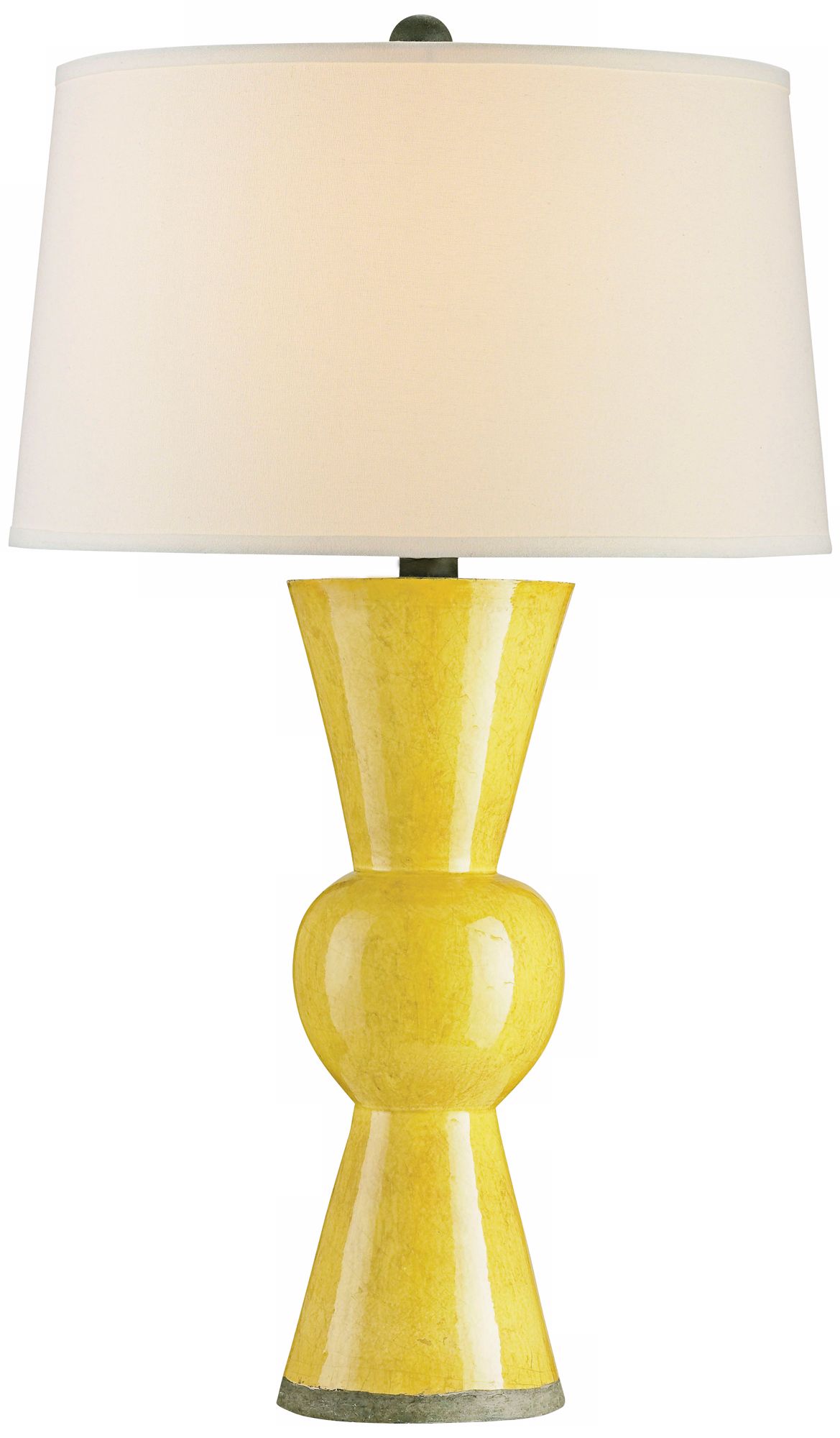 Upbeat Yellow Terracotta Currey and Company Table Lamp