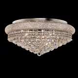 Primo 28&quot; Wide Royal Cut Crystal and Chrome 15-Light Ceiling Light