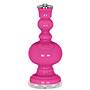 Fuchsia Apothecary Table Lamp with Dimmer