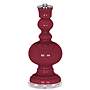 Antique Red Apothecary Table Lamp