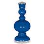 Hyper Blue Apothecary Table Lamp by Color Plus
