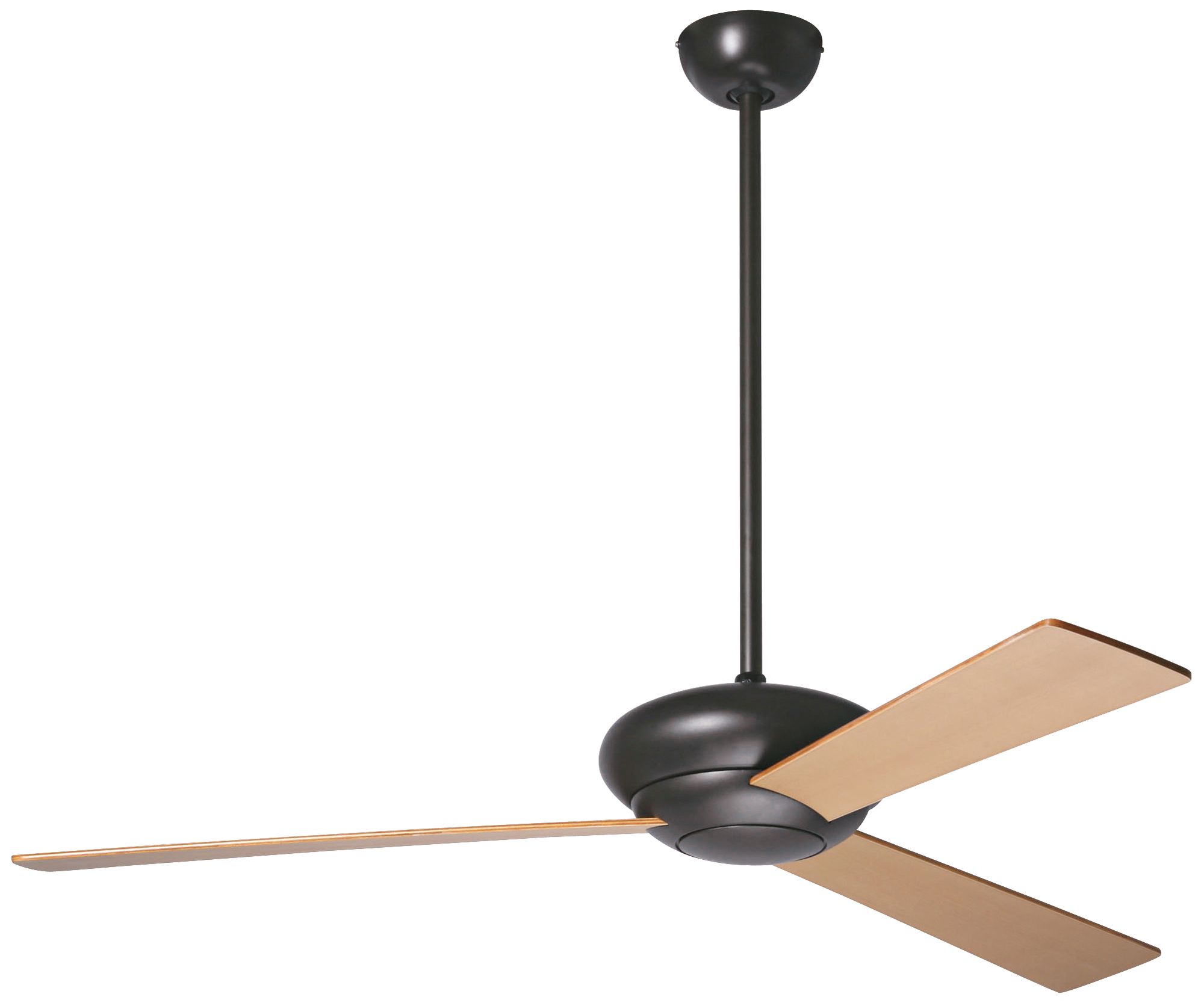 42" Period Arts Atlus Maple Blades Dark Bronze Ceiling Fan Y4567