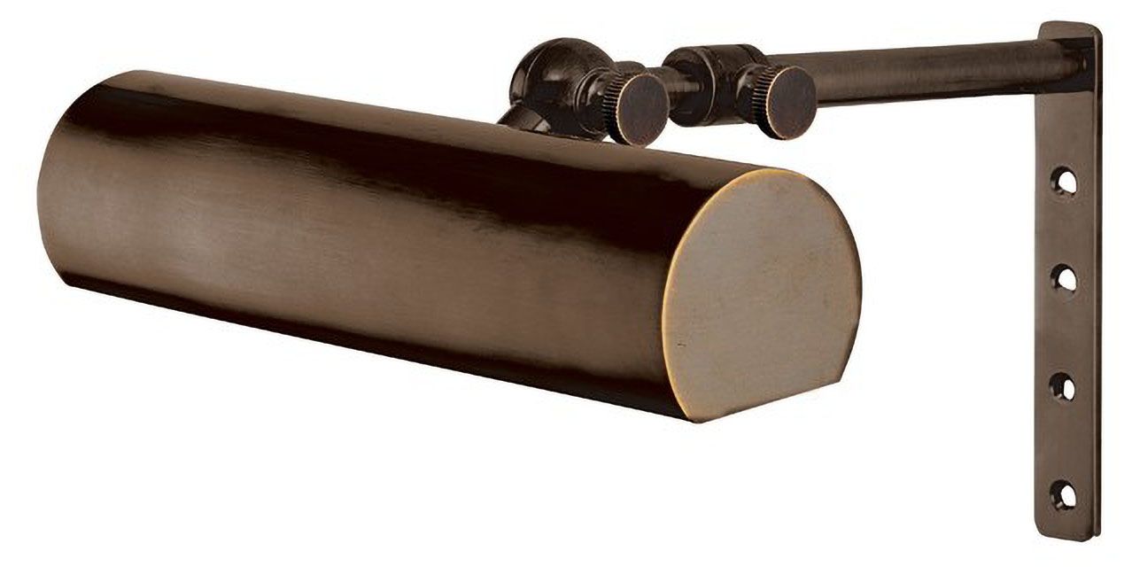 Hudson Valley Vernon 8" Wide Distressed Bronze Picture Light