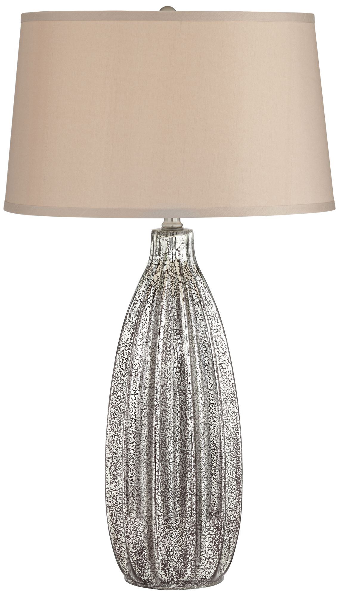 Stella 30" High Fluted Mercury Glass Table Lamp Y4776 Lamps Plus
