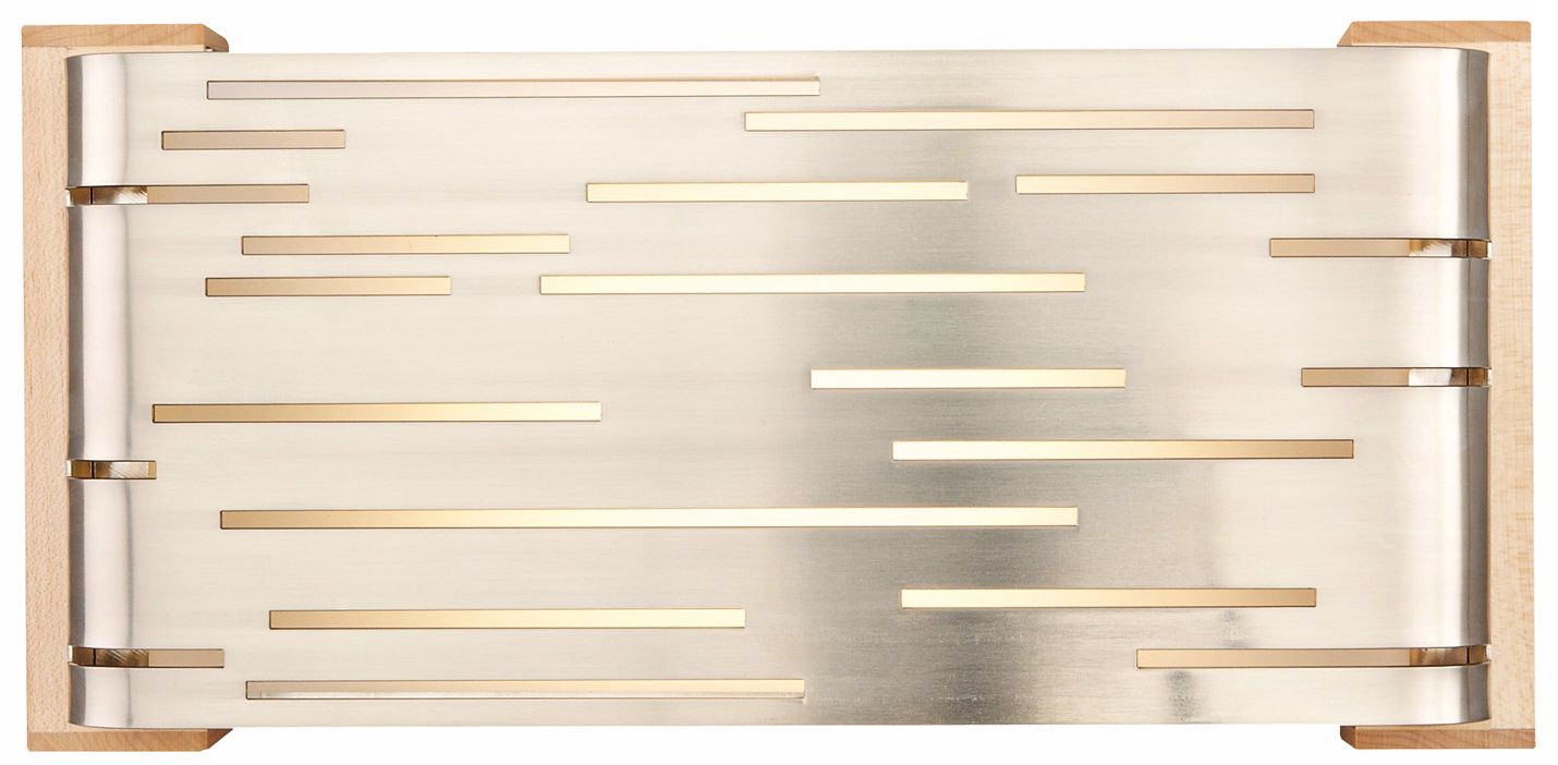 Tech Lighting Revel 12 3/4" Wide Satin Nickel Wall Light