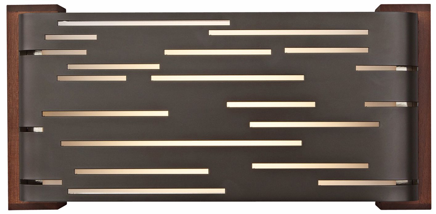 Tech Lighting Revel 12 3/4" Wide Bronze Wall Light