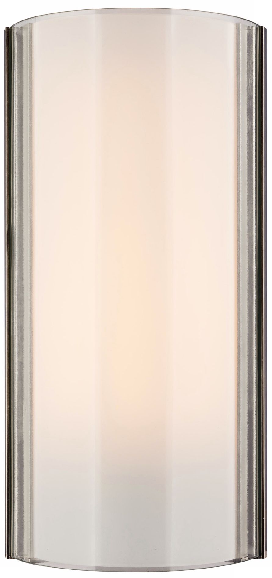 Jaxon Clear/Nickel 14 1/2" High Tech Lighting Wall Light