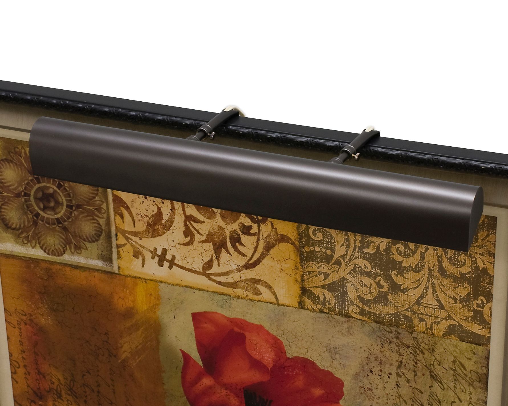 Classic Traditional 24" Wide Mahogany Bronze Picture Light