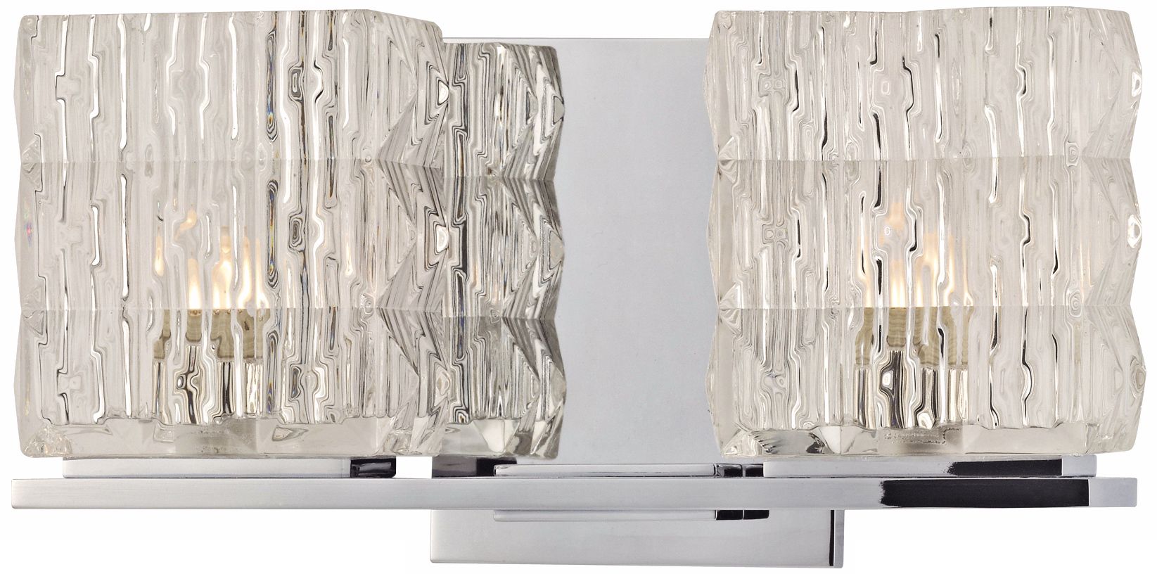Torrington 11 1/2" Wide Polished Chrome Bath Light